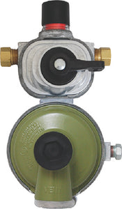 Marshall Excelsior LP Propane Gas Excela-Flo High Capacity Auto Changeover Regulator - 15" hose - MEGR-253HP-PT15