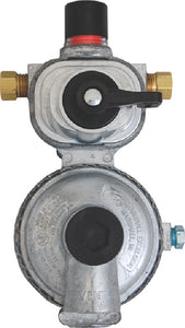 Marshall Excelsior LP Propane Gas Standard Regulator and Hose Kit - 15" Pigtail Hoses - MEGR-253P-PT15