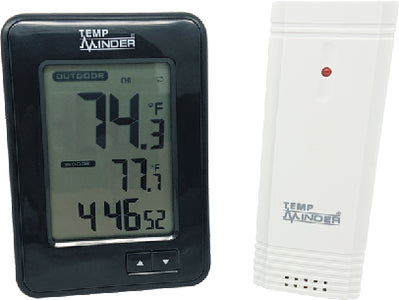 Valterra Wireless Thermometer And Clock - TM22259VP