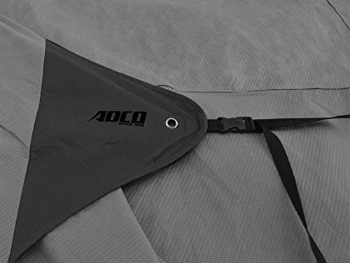 ADCO 52246 Designer Series SFS Aqua Shed Travel Trailer RV Cover - 31'7 Inch - 34', Gray