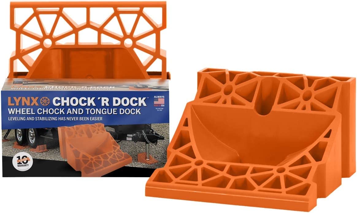 Tri-Lynx Chock 'R Dock, Orange  - 386-00030