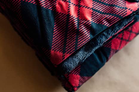 Soft Throw Blanket 50" x 60" - Camp Casual - Buffalo Plaid - CC008BP