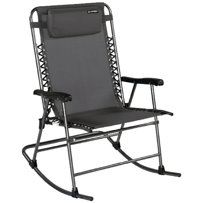 Lippert Stargazer Outdoor Rocking Chair, Dark Grey - 2021123283