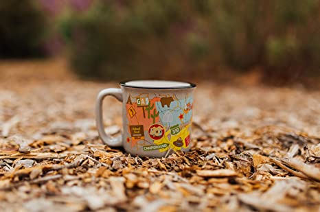 Camp Casual The Mug - Travel Map Design - CC004TMG