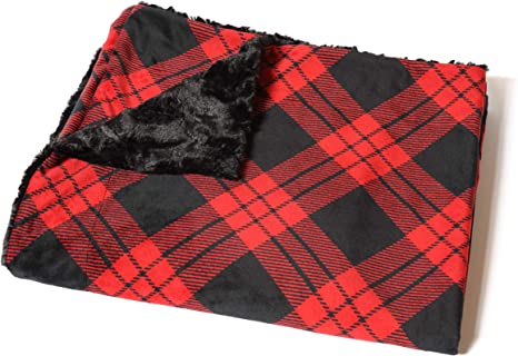 Soft Throw Blanket 50" x 60" - Camp Casual - Buffalo Plaid - CC008BP