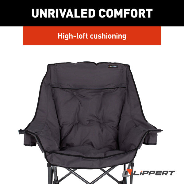 Lippert Big Bear Chair, Dark Grey - 2021128654