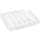 Camco Adjustable Cutlery Tray - Designed for RV and Compact Kitchen Drawers , Adjusts between 9" and 13" for An Easy Custom Fit -White (43503)