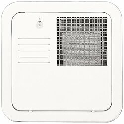 Suburban 10/12/16 Gallon Water Heater Flush Mount Access Door - Polar White (6259APW)