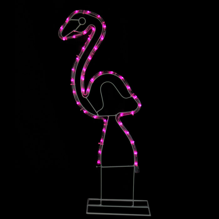 Ming's Mark Party Light - LED 2' high Pink Flamingo Rope Lights - 8080106
