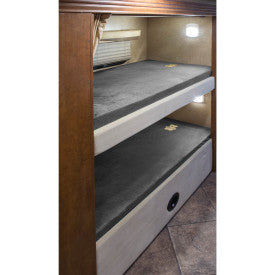 Lippert Teddy Bear RV Bunk Bed Mattress Cover -74-inch L x 28-inch W x 3-inch D - 679278