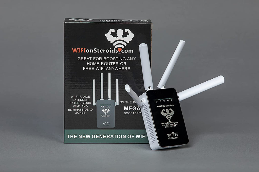 Wi-Fi On Steroids - MEGA Wi-Fi BOOSTER GENX - B09D8J52YP